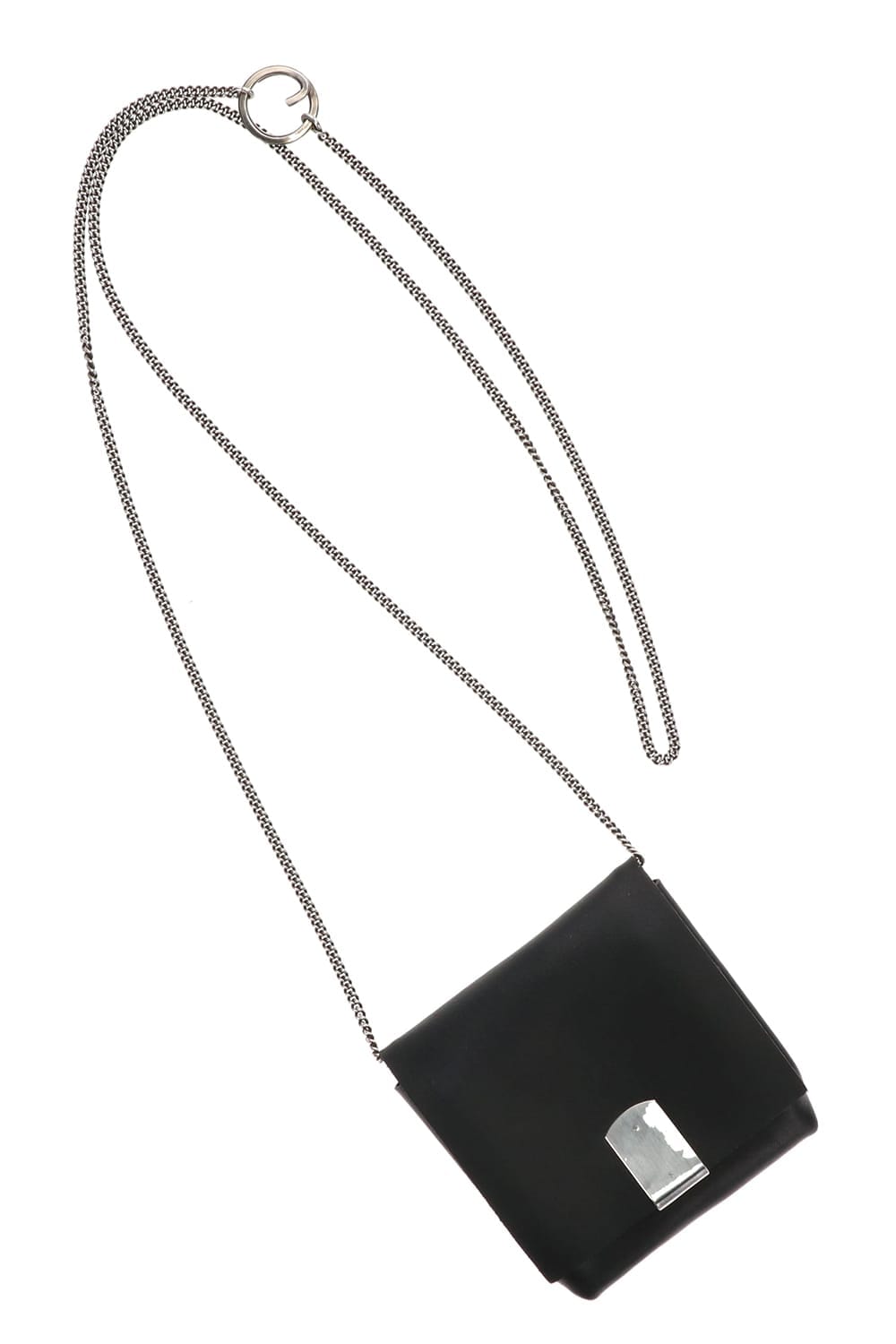 Purse chain hammered