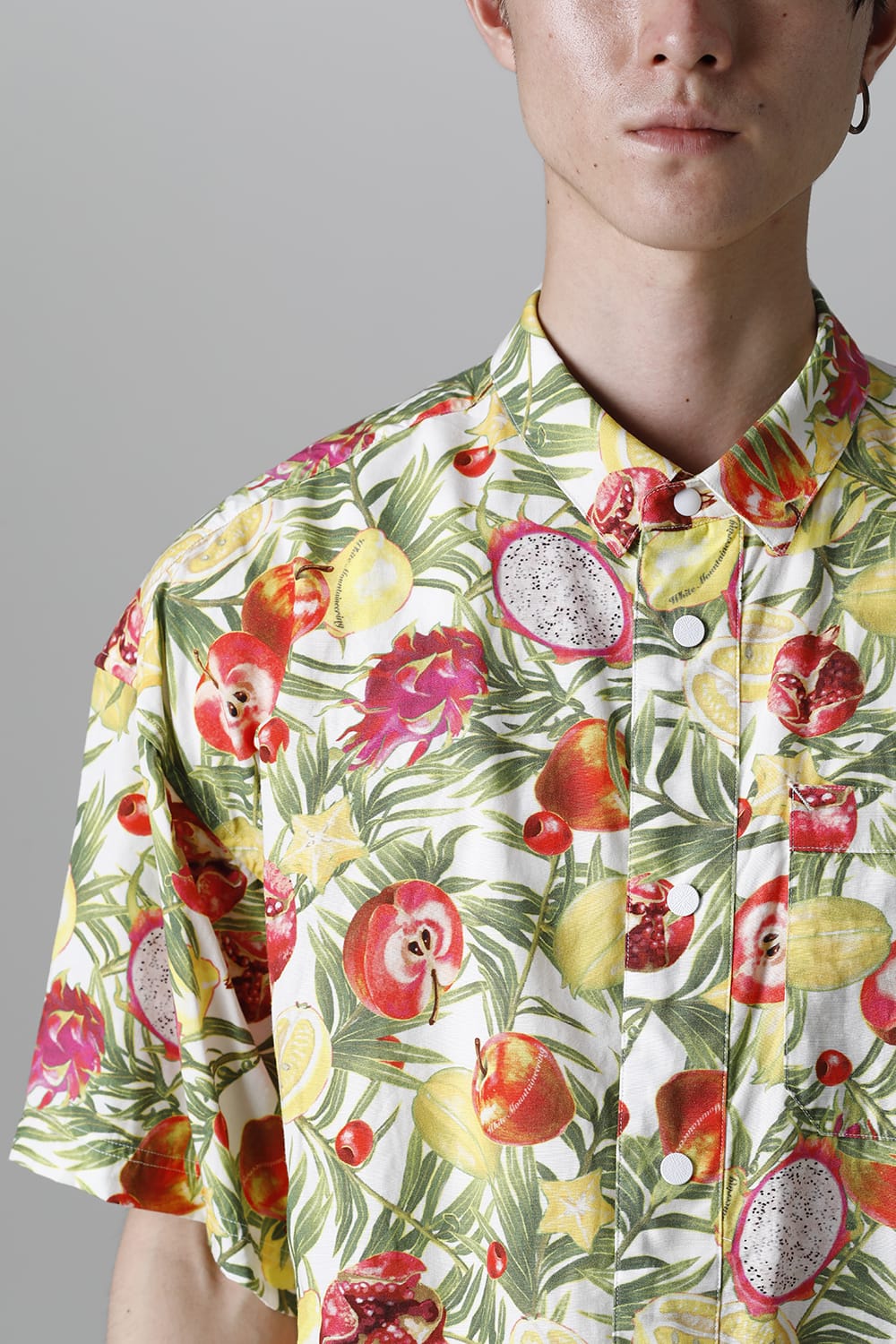 FRUIT PATTERN HALF SLEEVES SHIRT
