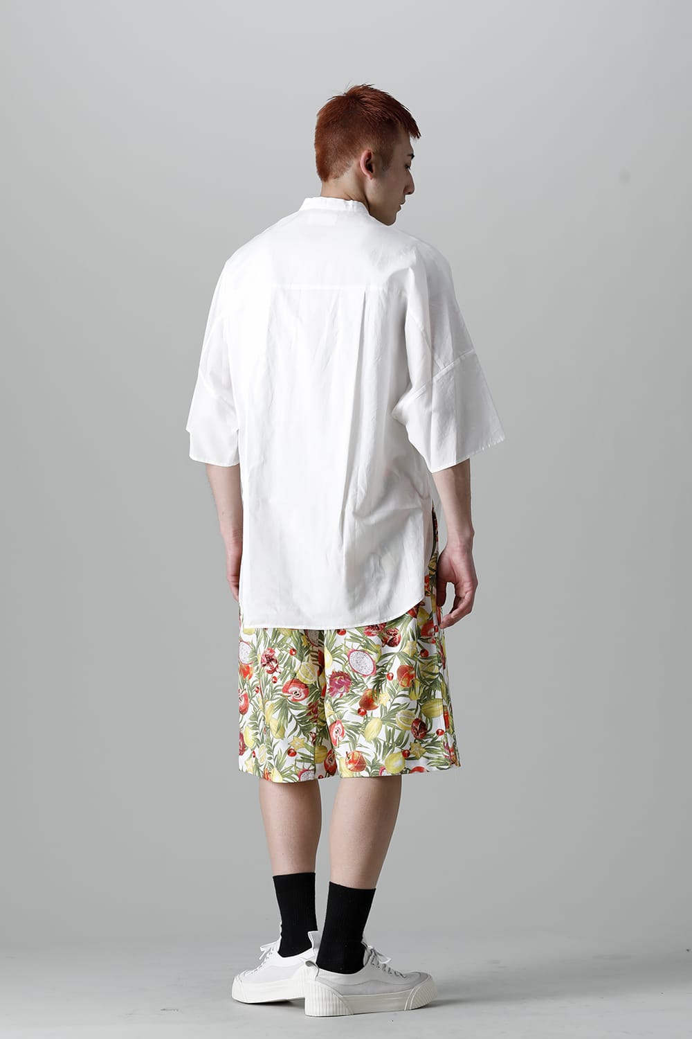 WM x Gramicci FRUIT PATTERN WIDE SHORT PANTS