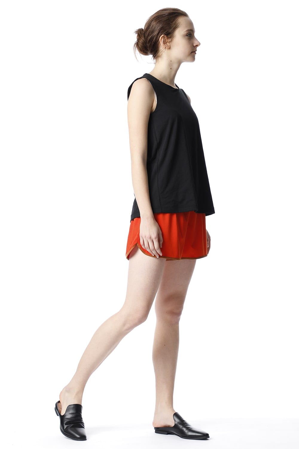 Classic Short Pants for women Orange