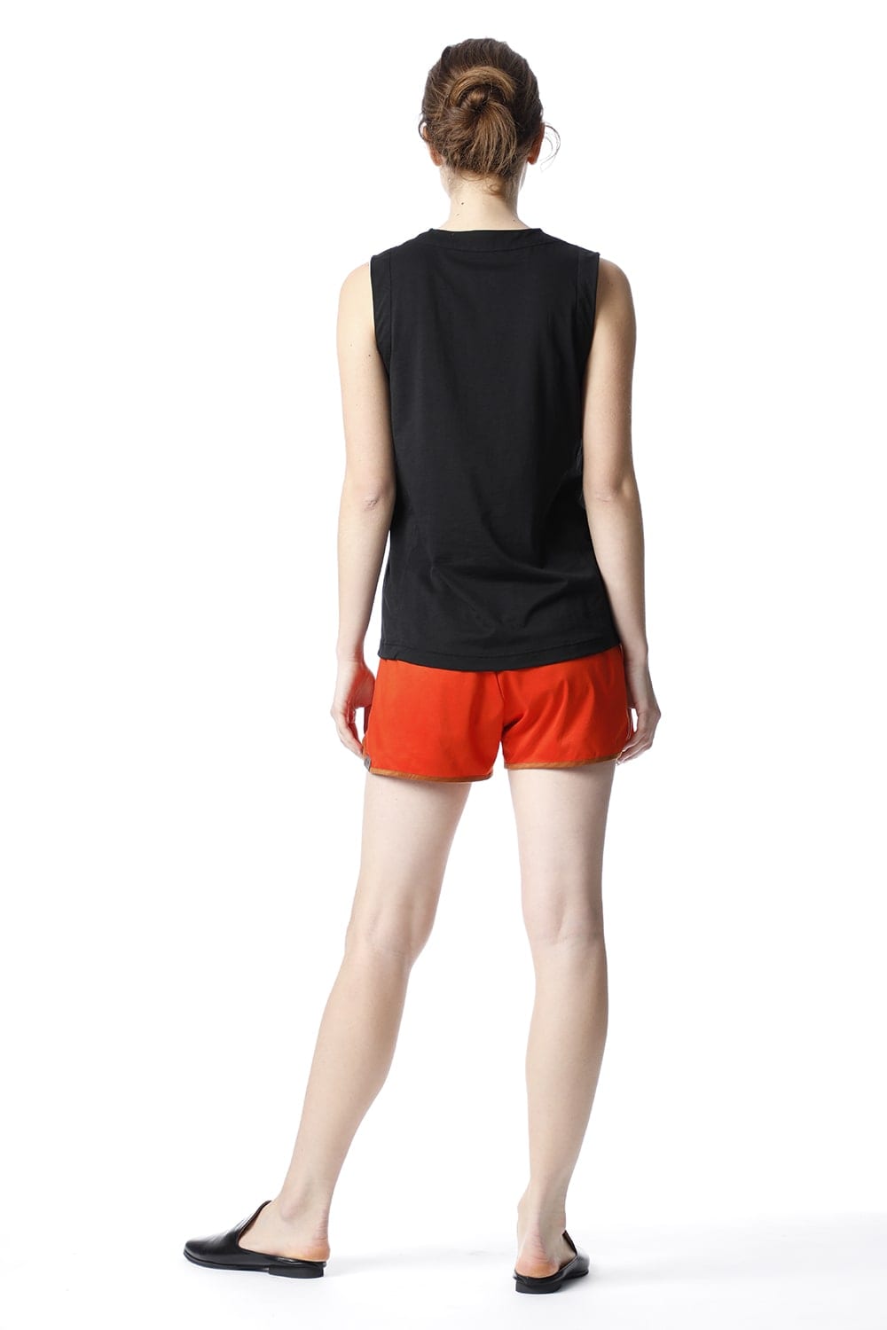 Classic Short Pants for women Orange