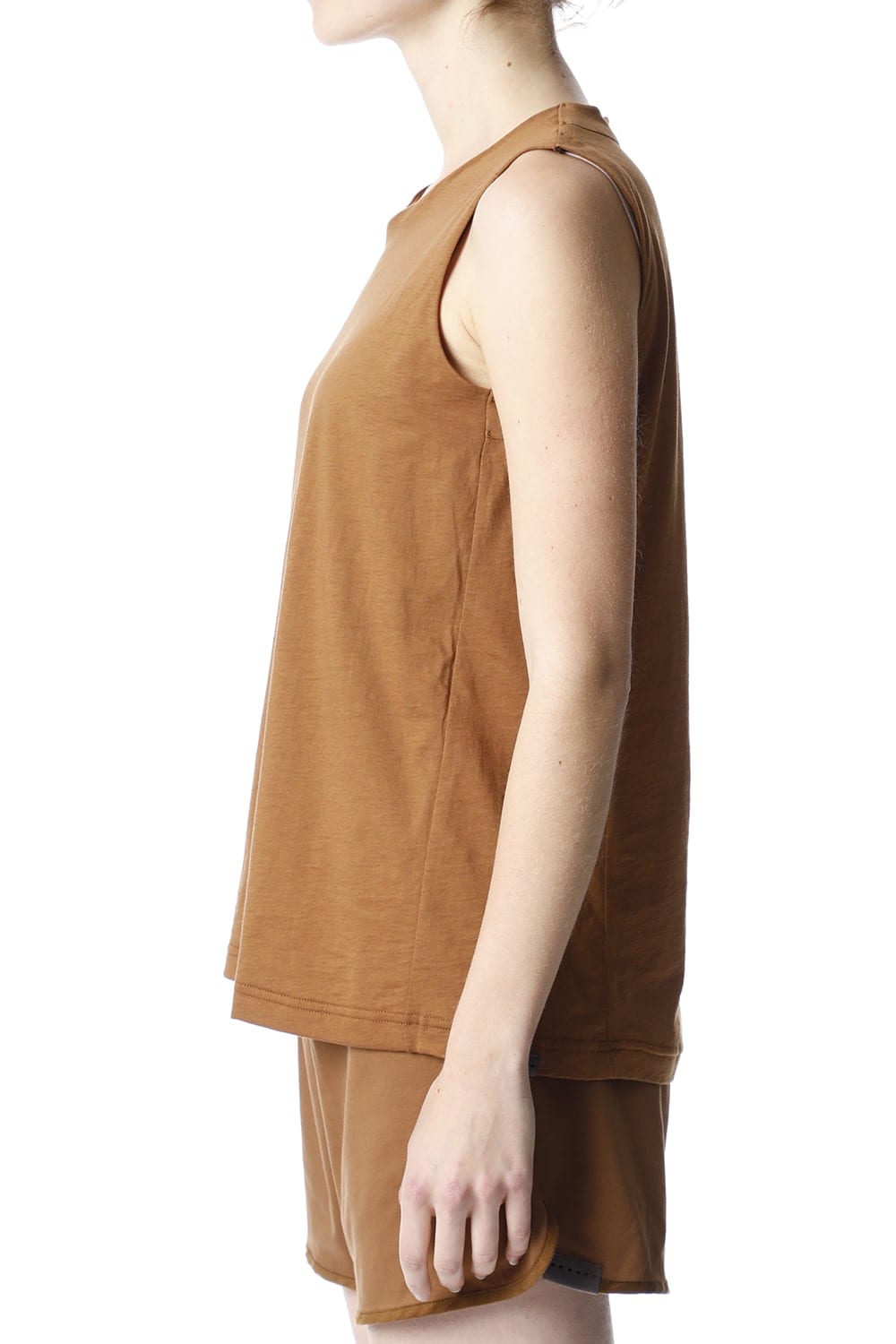 Classic Tank Top Camel for women