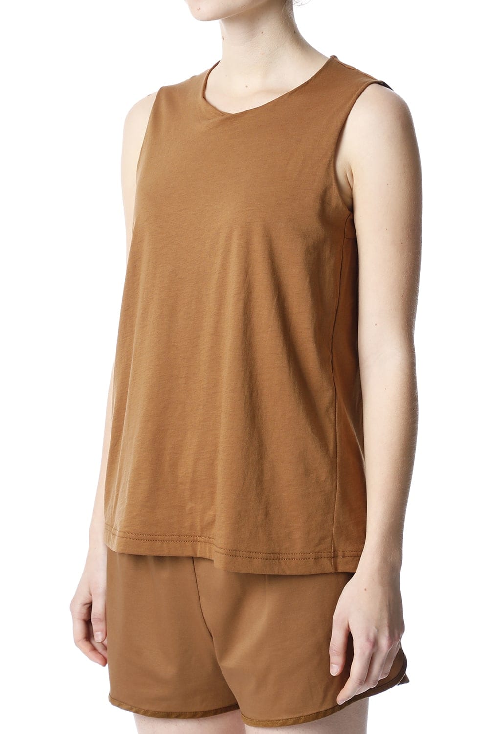 Classic Tank Top Camel for women