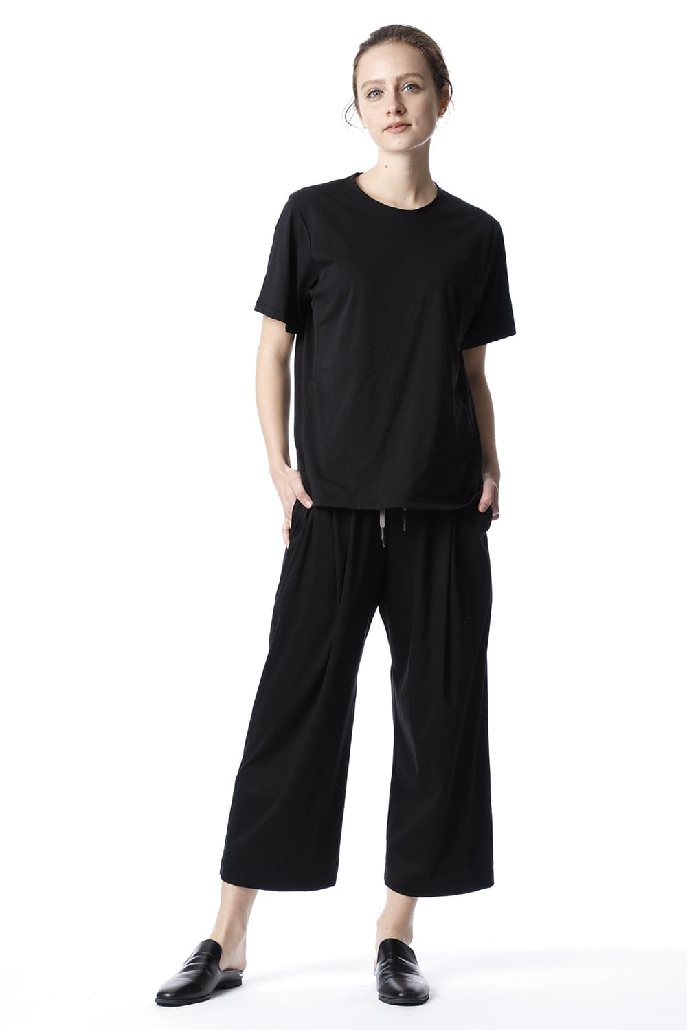 Classic Baggy Pants for women Black