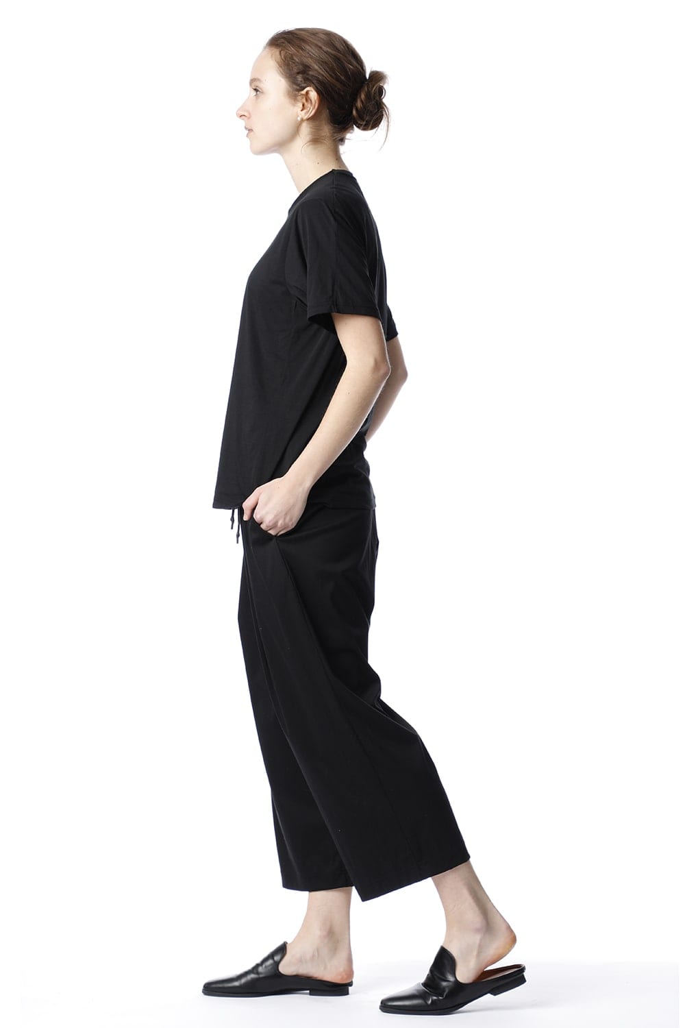 Classic Baggy Pants for women Black