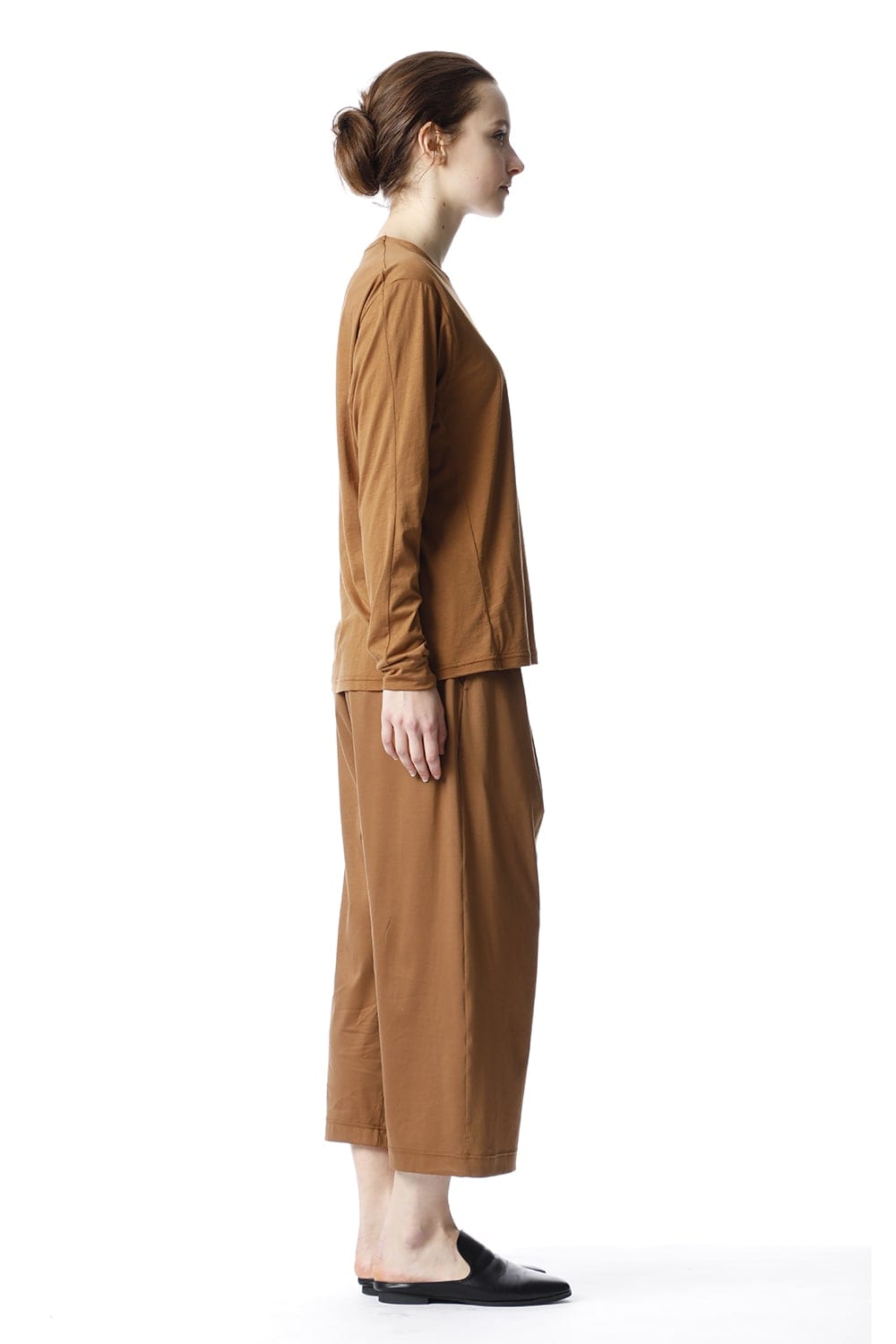 Classic Baggy Pants for women Camel