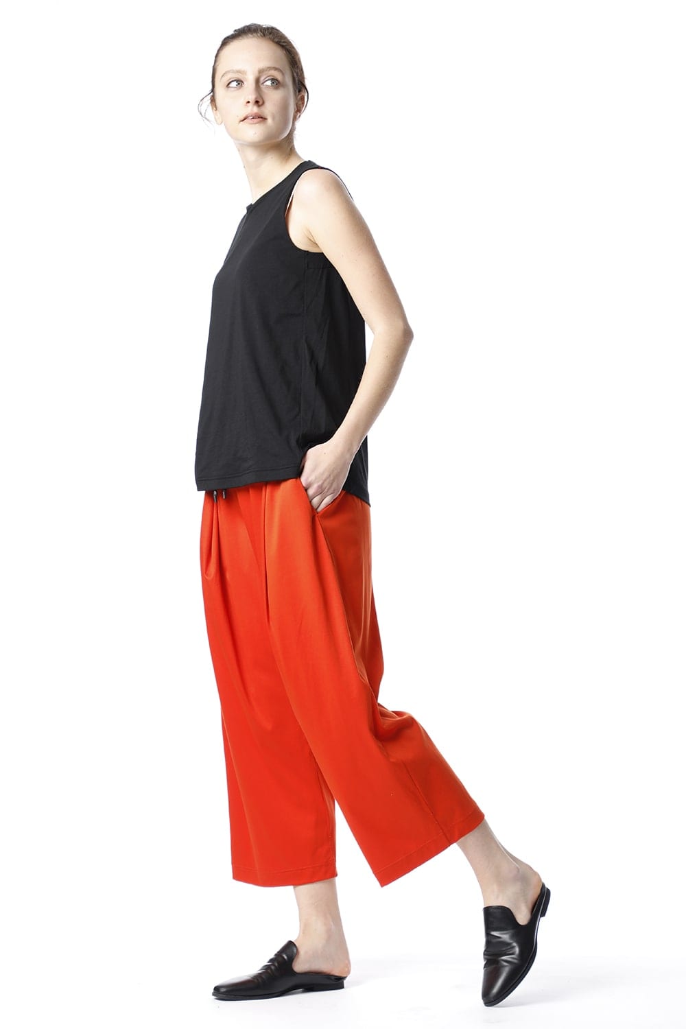 Classic Baggy Pants for women Orange