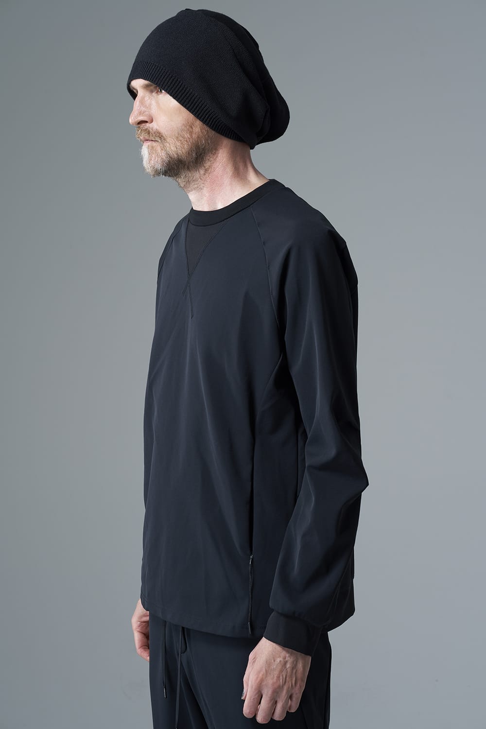 Long sleeve merino wool jersey bonding