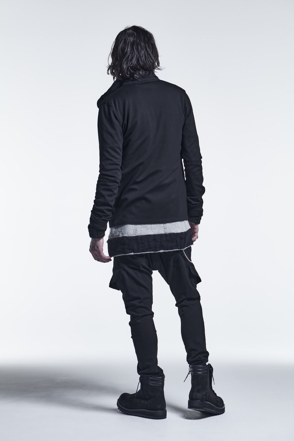 Saruel Cargo Pants Black