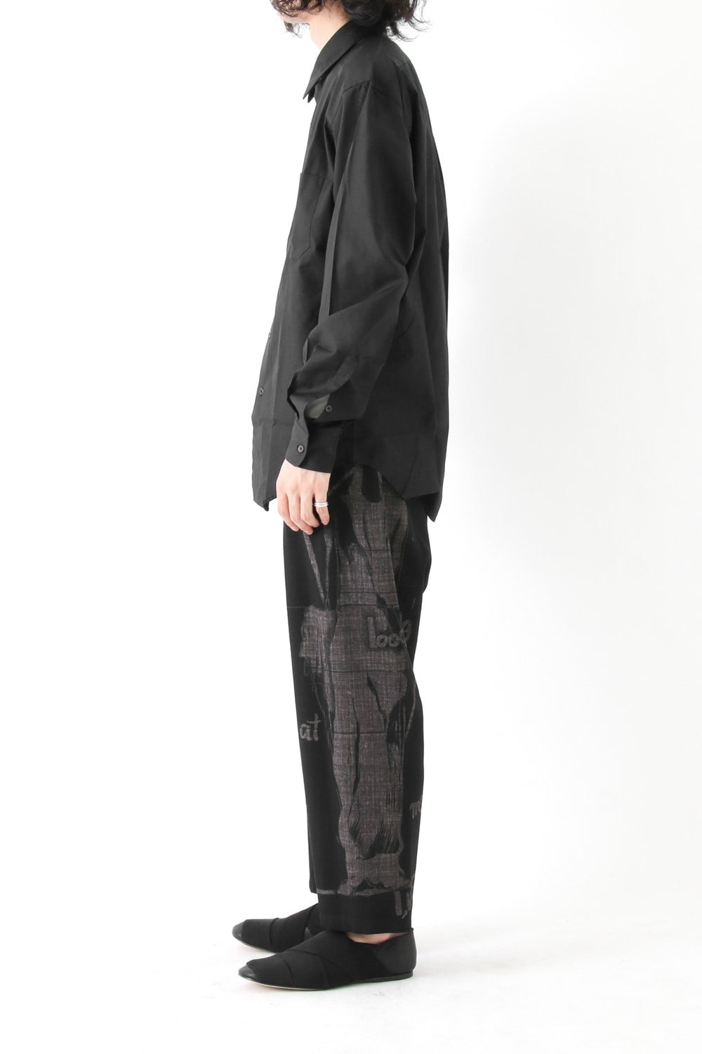 Print Suspend Suspenders Pants