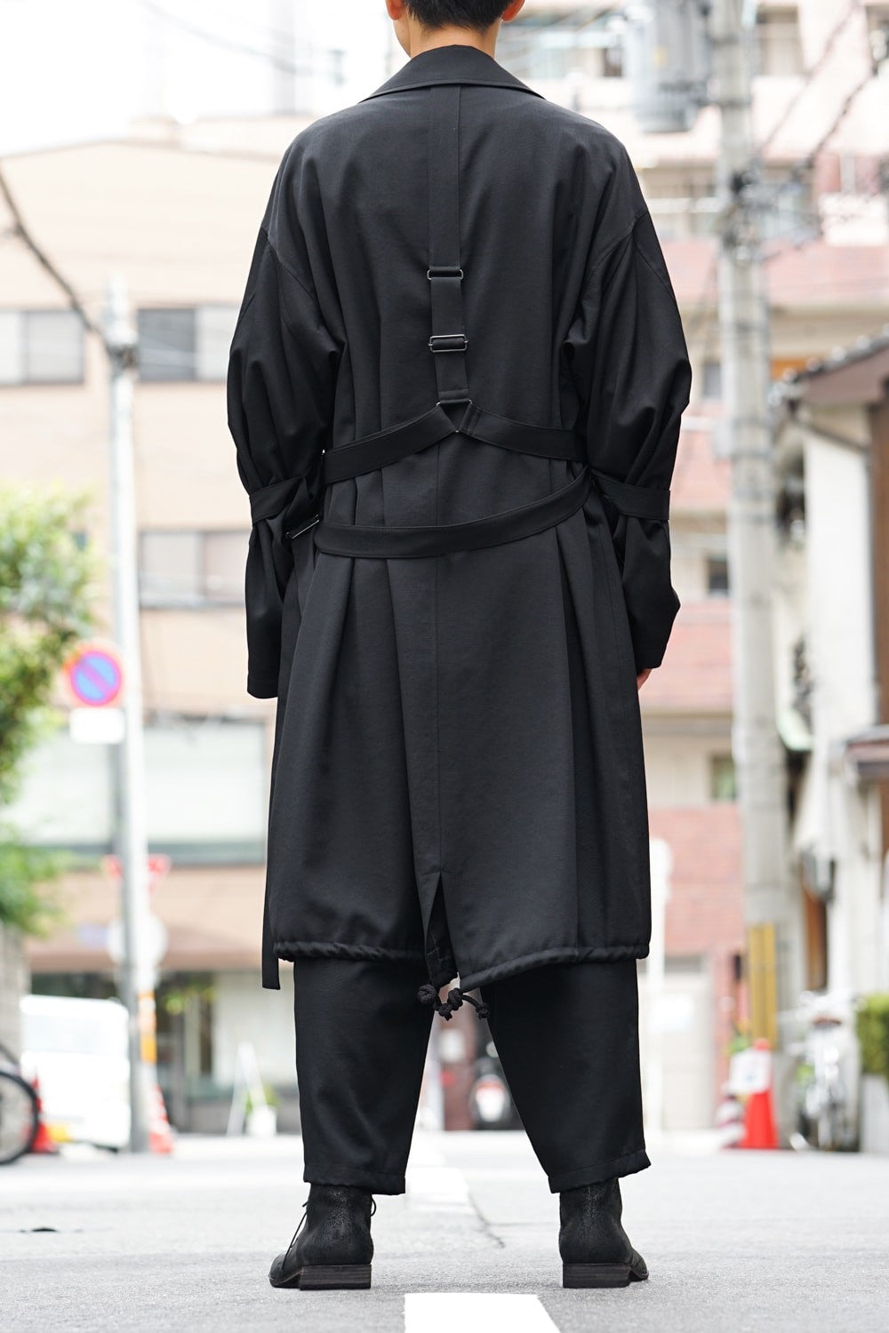 Wool Parachute Coat