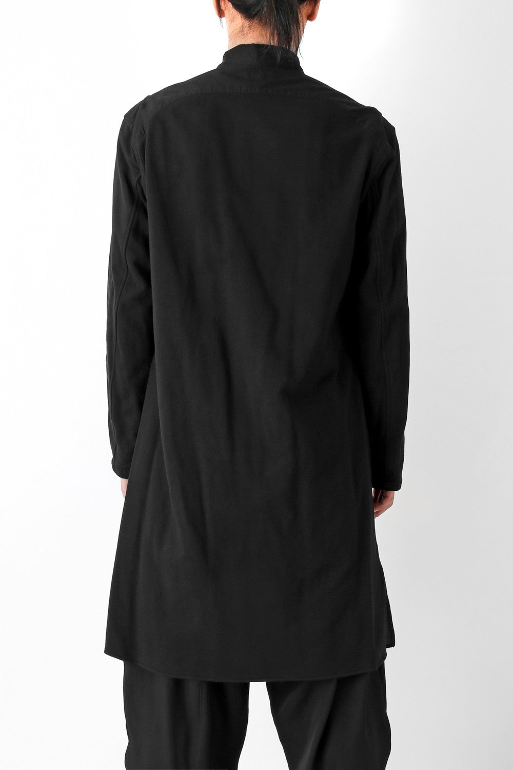 W-Spread Charcoal Dyed Coat