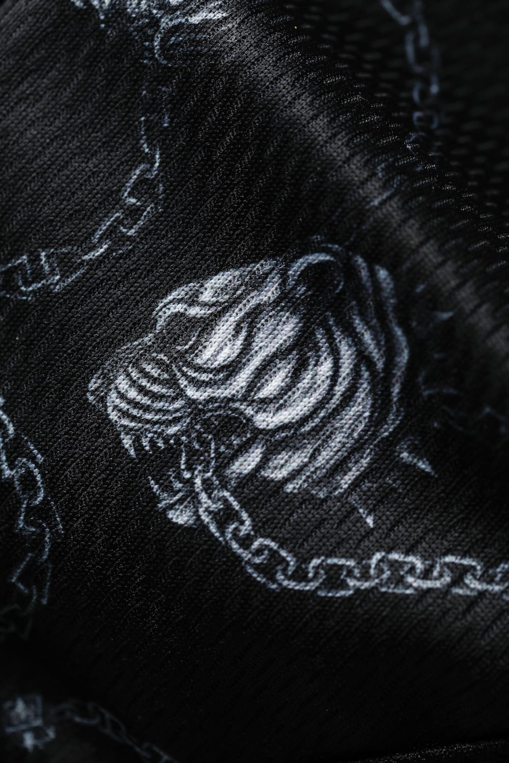 Yohji Yamamoto × New Era Dog&Chain Print Face Covering