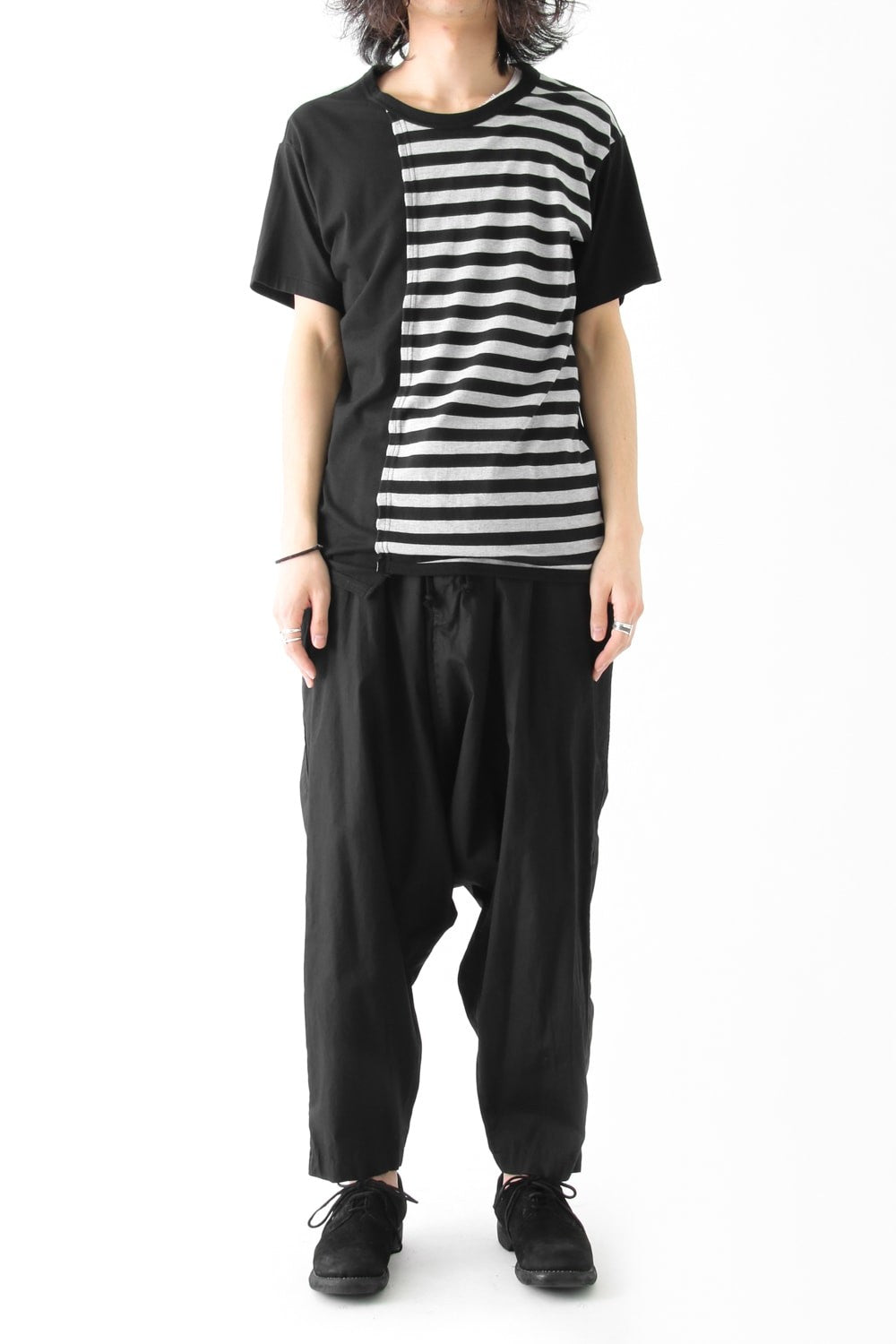 Sarouel Switched Parts Pants