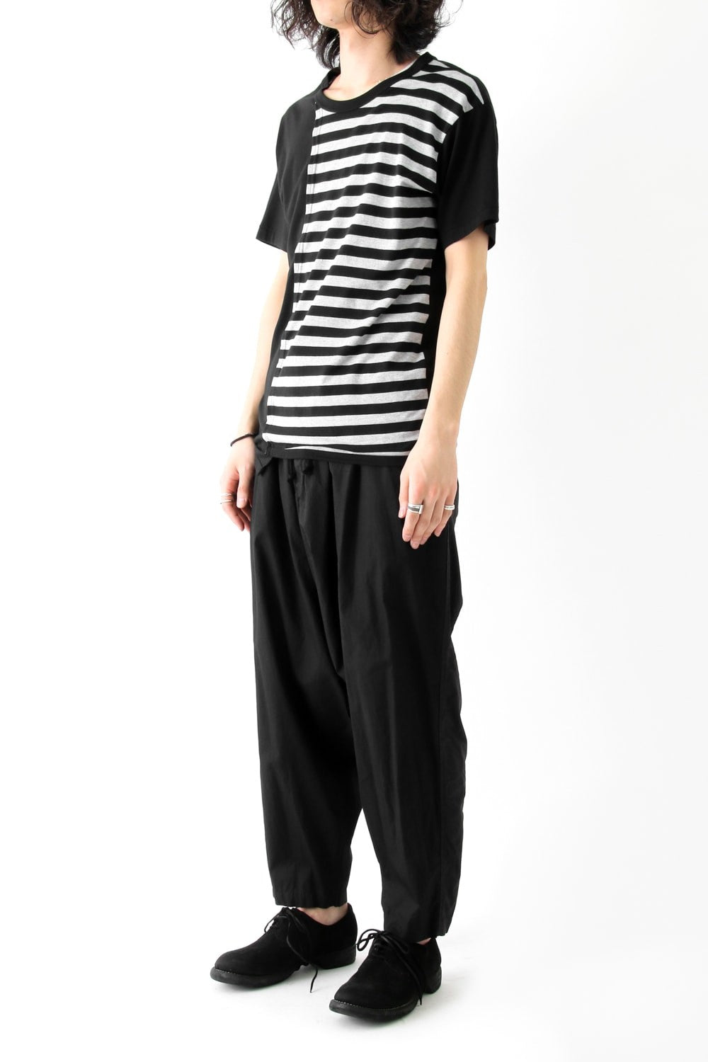 Sarouel Switched Parts Pants