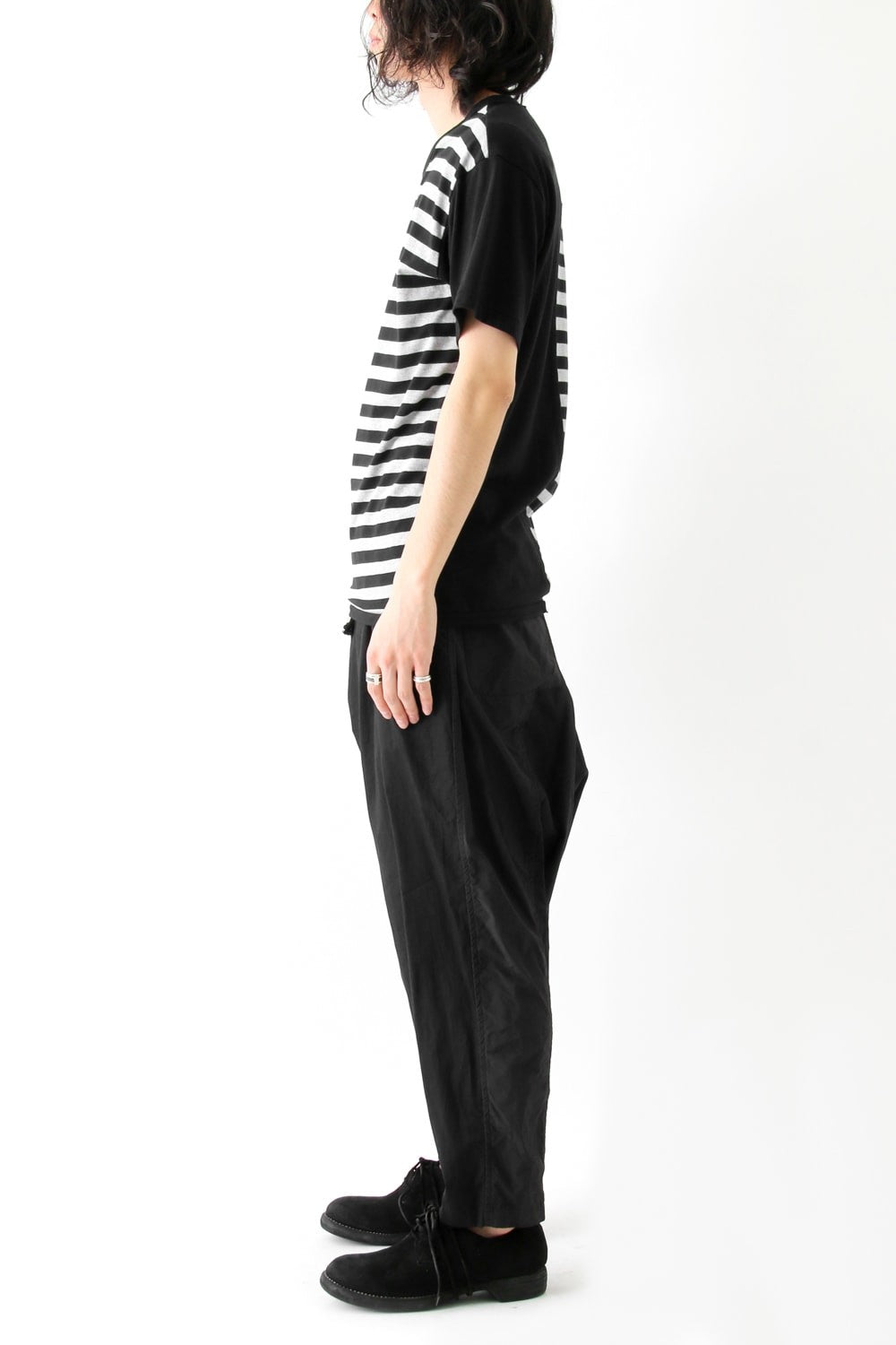 Sarouel Switched Parts Pants