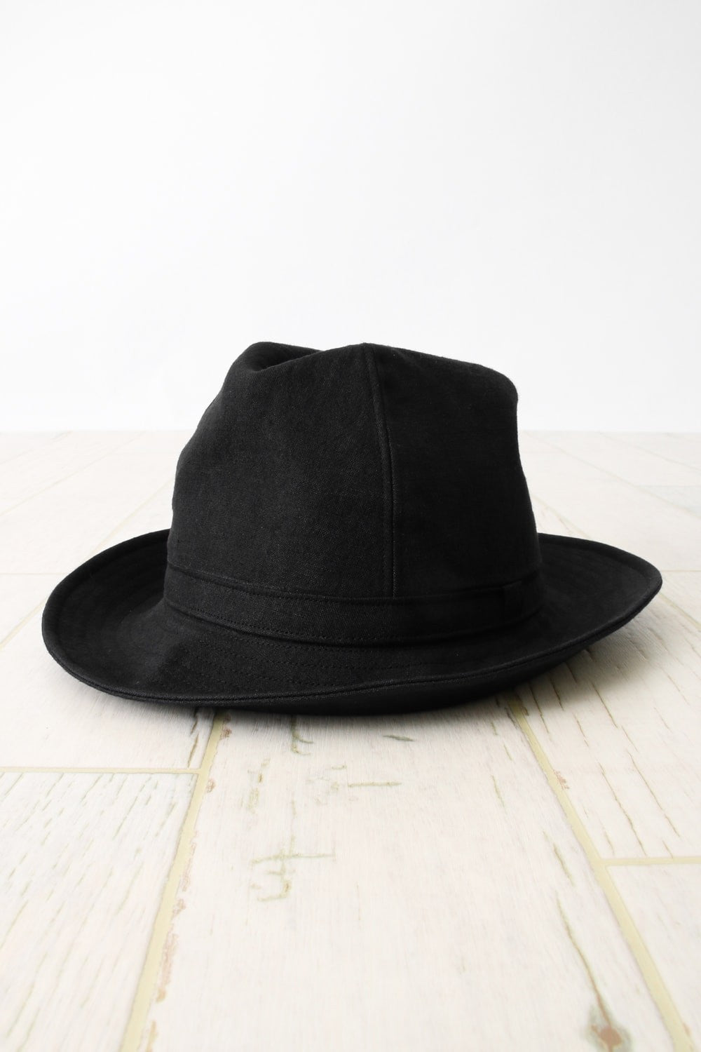 Linen Fedora Hat