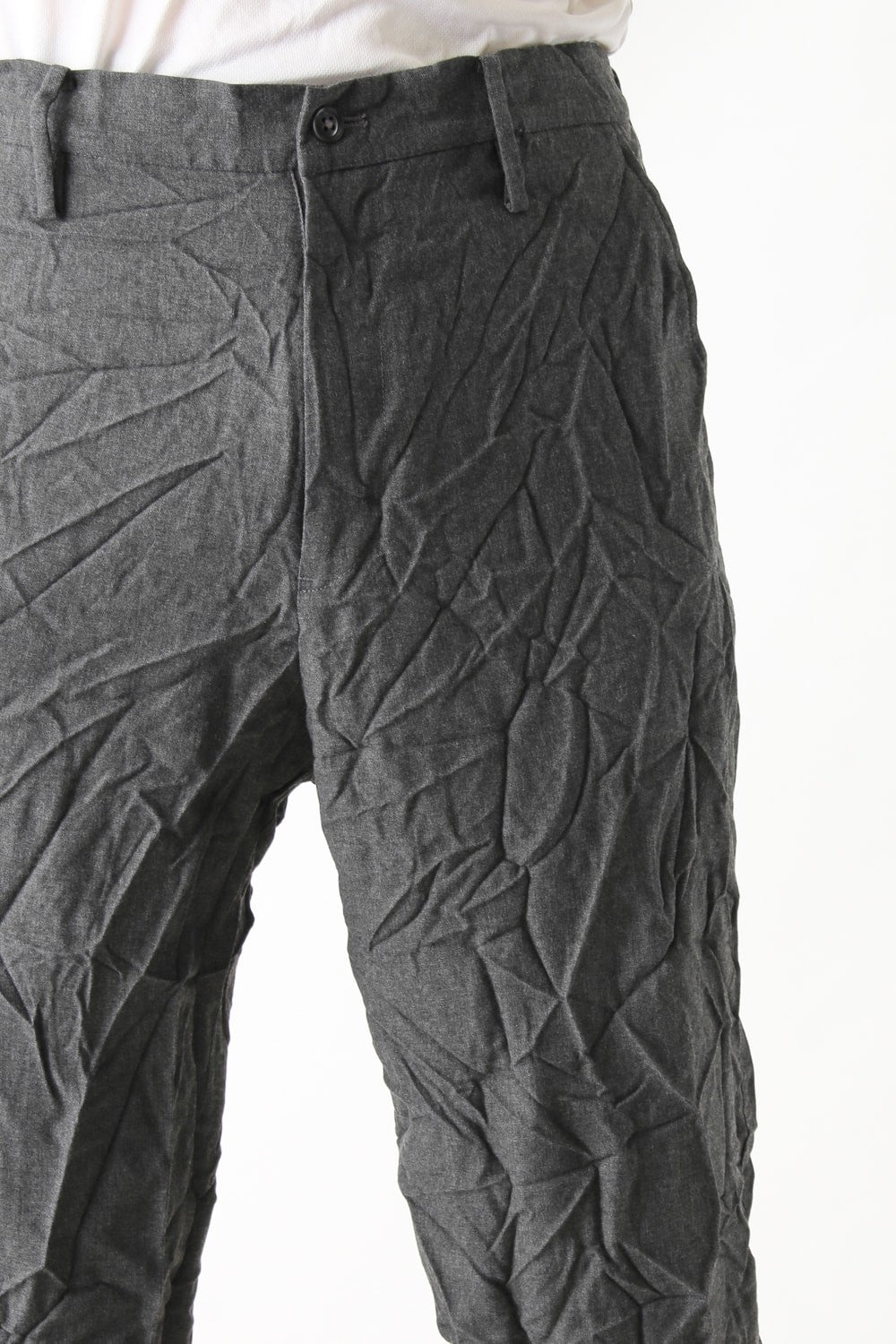 No Tuck Wrinkled Pants