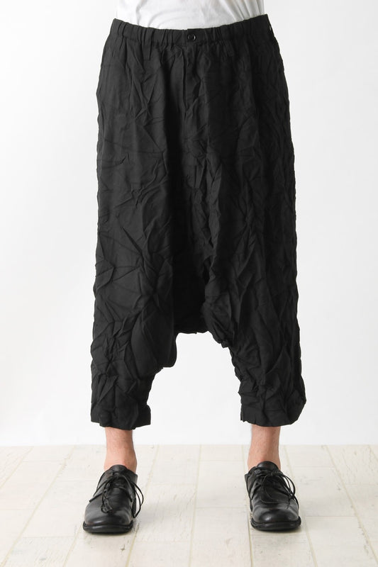 Straight Seamed Sarouel Pants