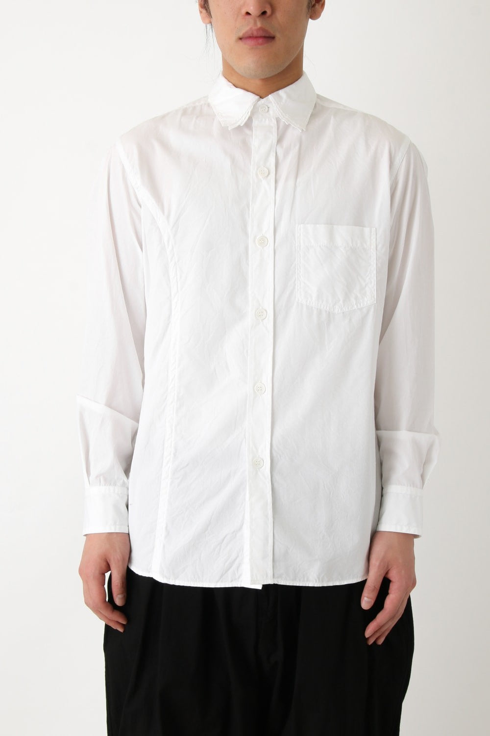 Triple Layered Collar Shirt