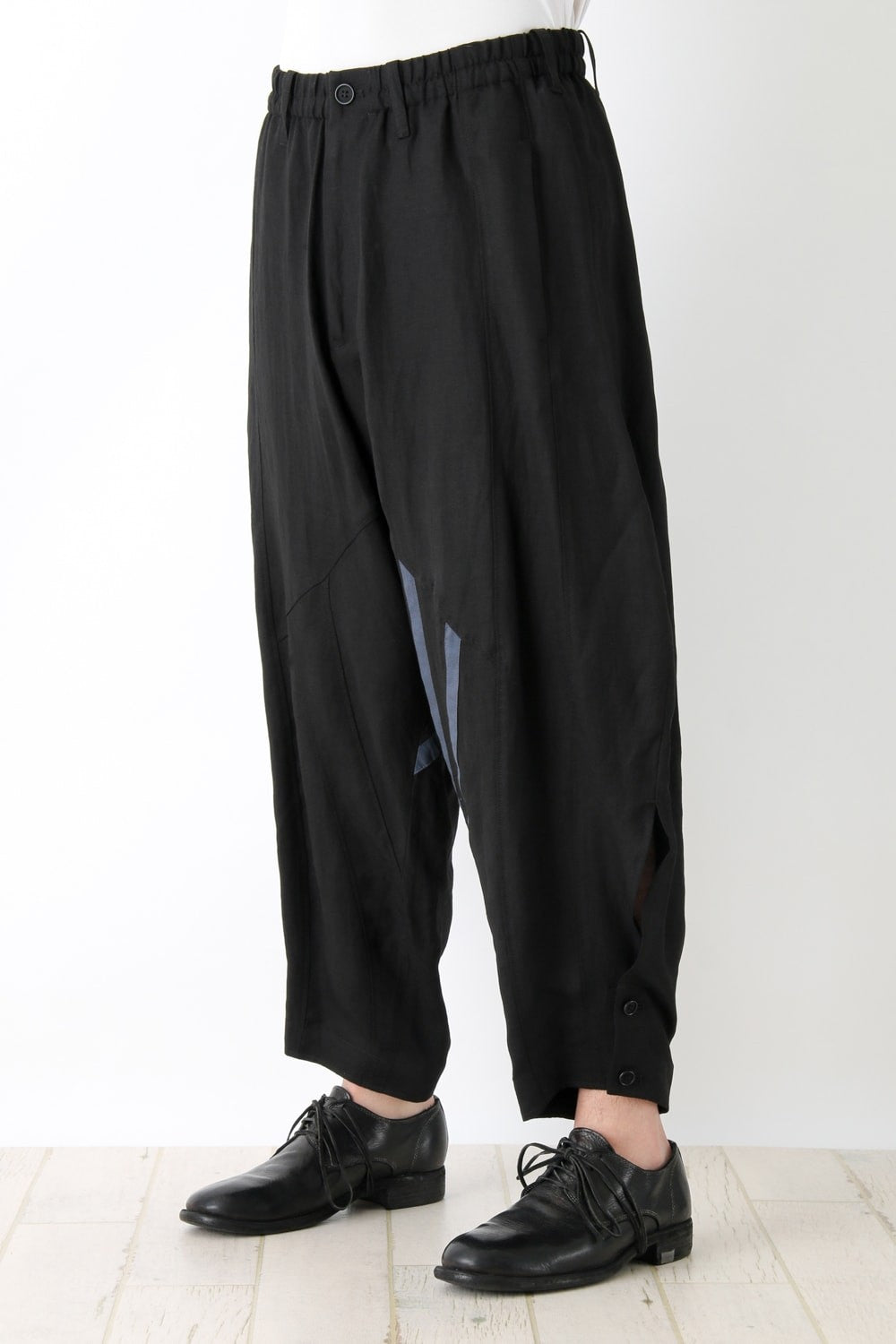 Stitched Sarouel Cropped Pants