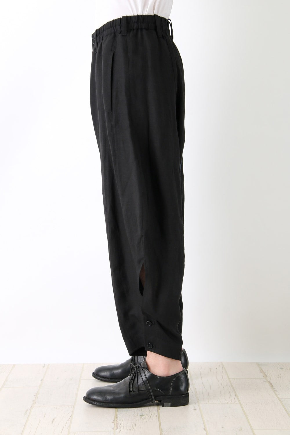 Stitched Sarouel Cropped Pants