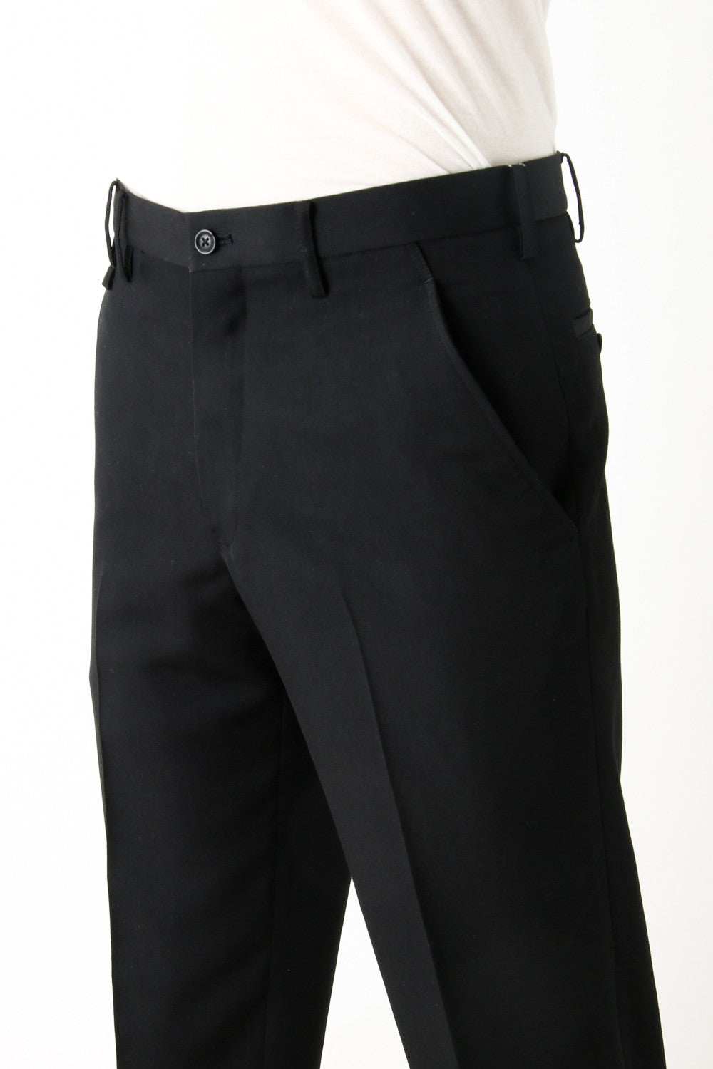 Wool Slacks Hem Zip