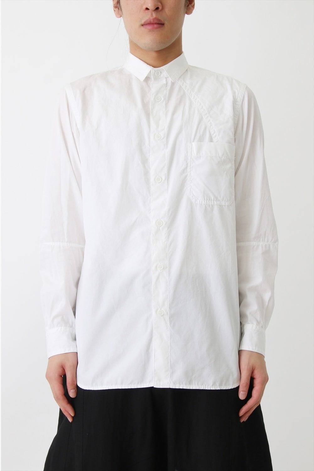 Irregular Seamed Shirt