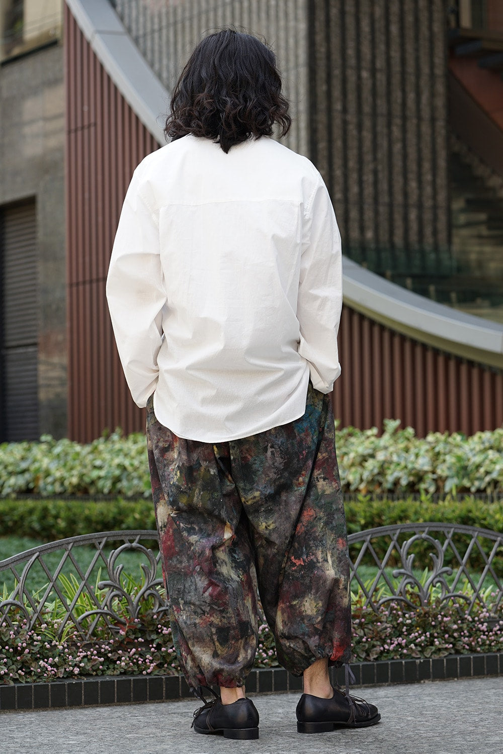 Paint Print Balloon Pants