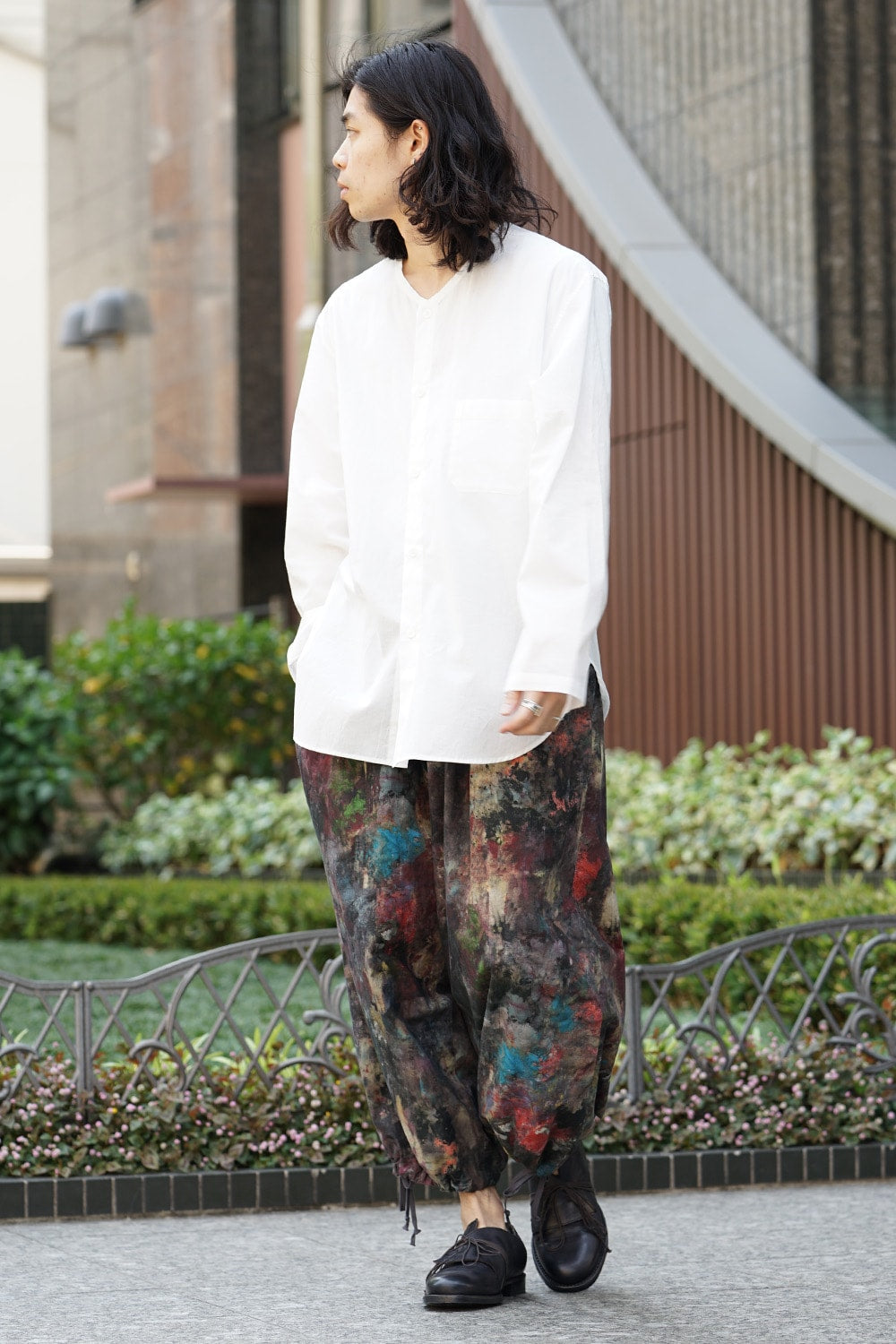 Paint Print Balloon Pants