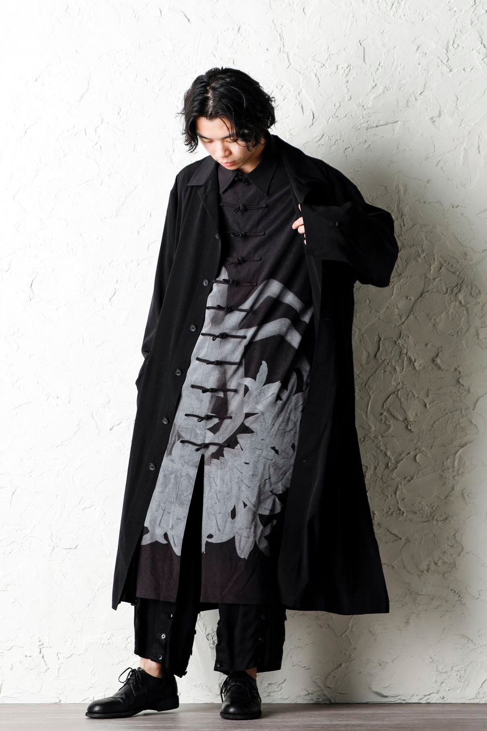 Cupro twill Adjusted pants