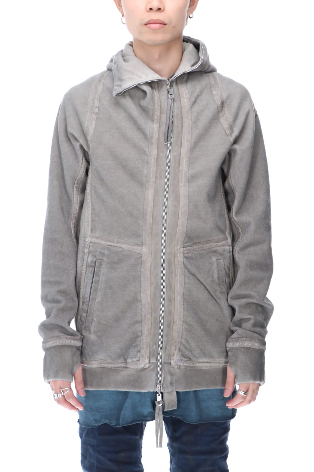 ZIPPER2-FMV000014  - Light Gray