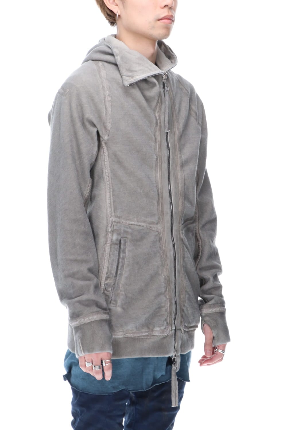 ZIPPER2-FMV000014  - Light Gray