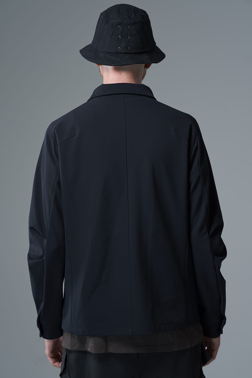Drizzler jacket merino wool jersey bonding